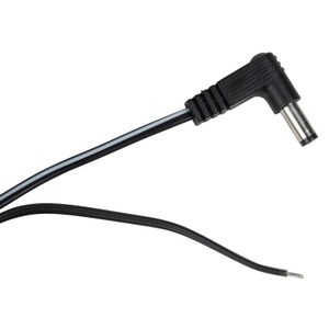 Main product image for 2.1mm x 5.5mm x 11.2mm DC Plug with 6 ft. Cord 090-489